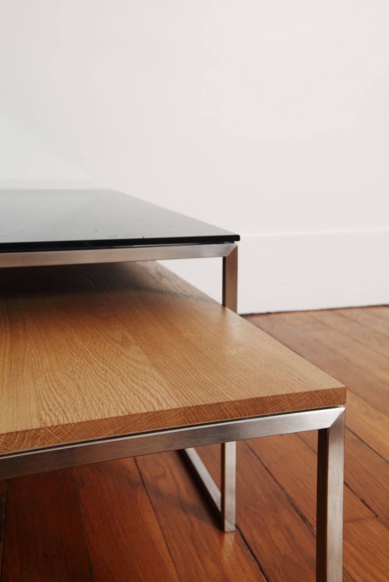 Less H 5/2 Eiche Couchtisch Hans Hansen