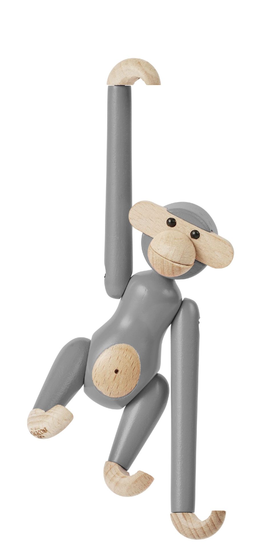 Affe Mini farbig Kay Bojesen Grau