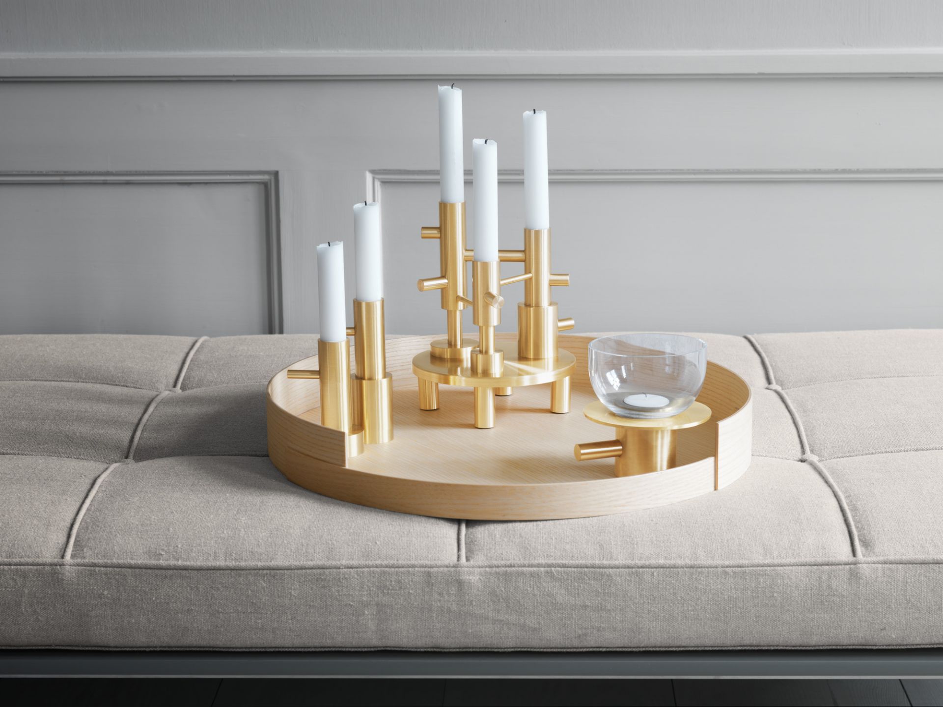 Candle Holder Kerzenhalter groß Fritz Hansen EINZELSTÜCK