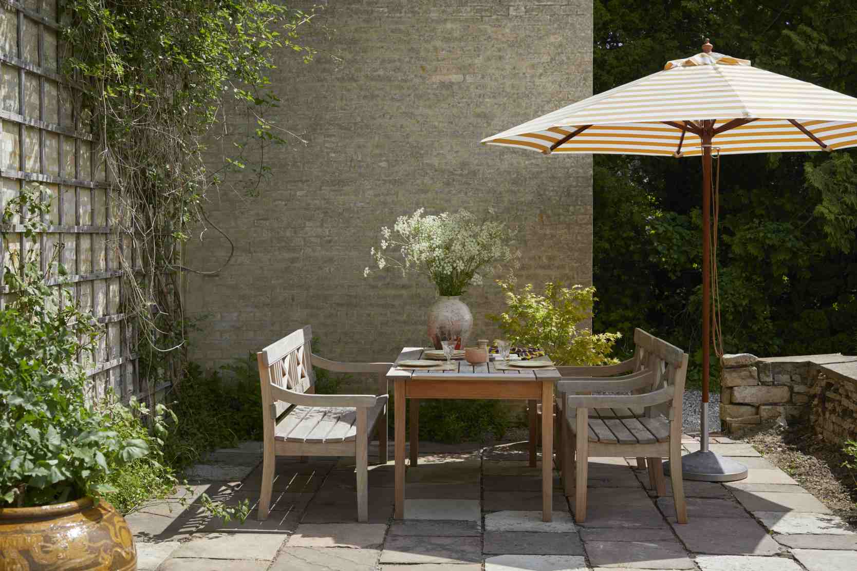 Drachmann Table Esstisch Outdoor Skagerak by Fritz Hansen 