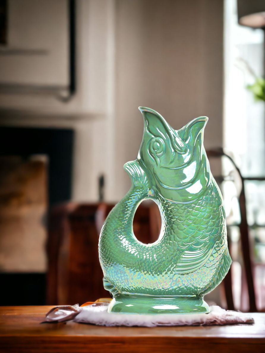 Gluckigluck Karaffe Sea green Lustre Gluckigluck Karaffe Sea green Lustre
