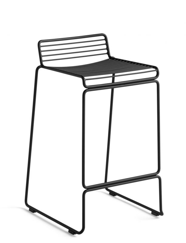 Hee Bar Stool Barhocker H65 cm SCHWARZ Hay EINZELSTÜCK 