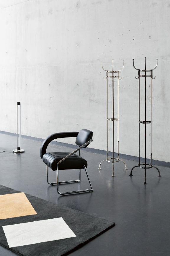 Nymphenburg Coat Stand Garderobenständer ClassiCon - QUICK SHIP Nickel