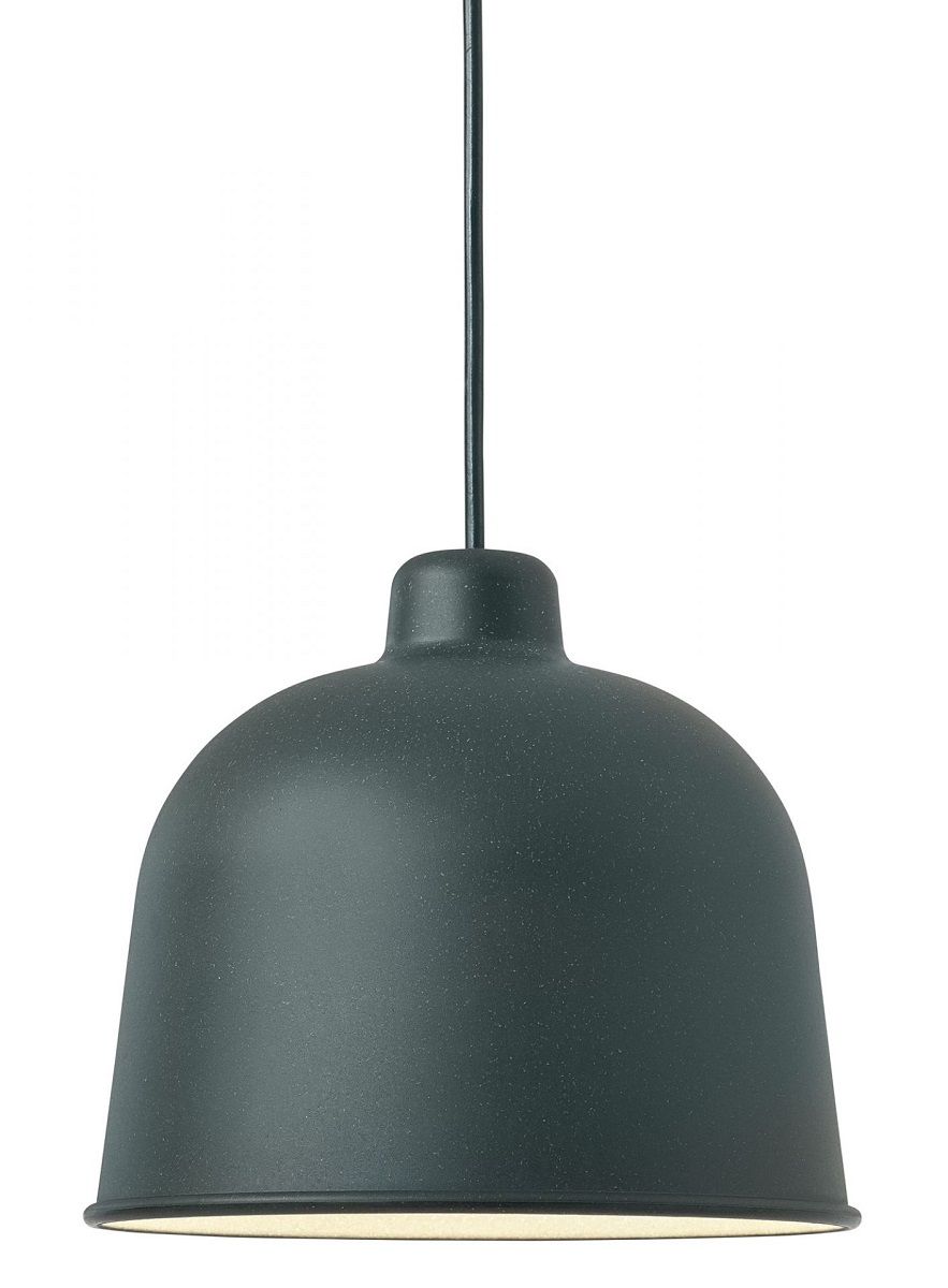 Grain Pendant Lamp Pendelleuchte Dunkelgrün Muuto EINZELSTÜCK