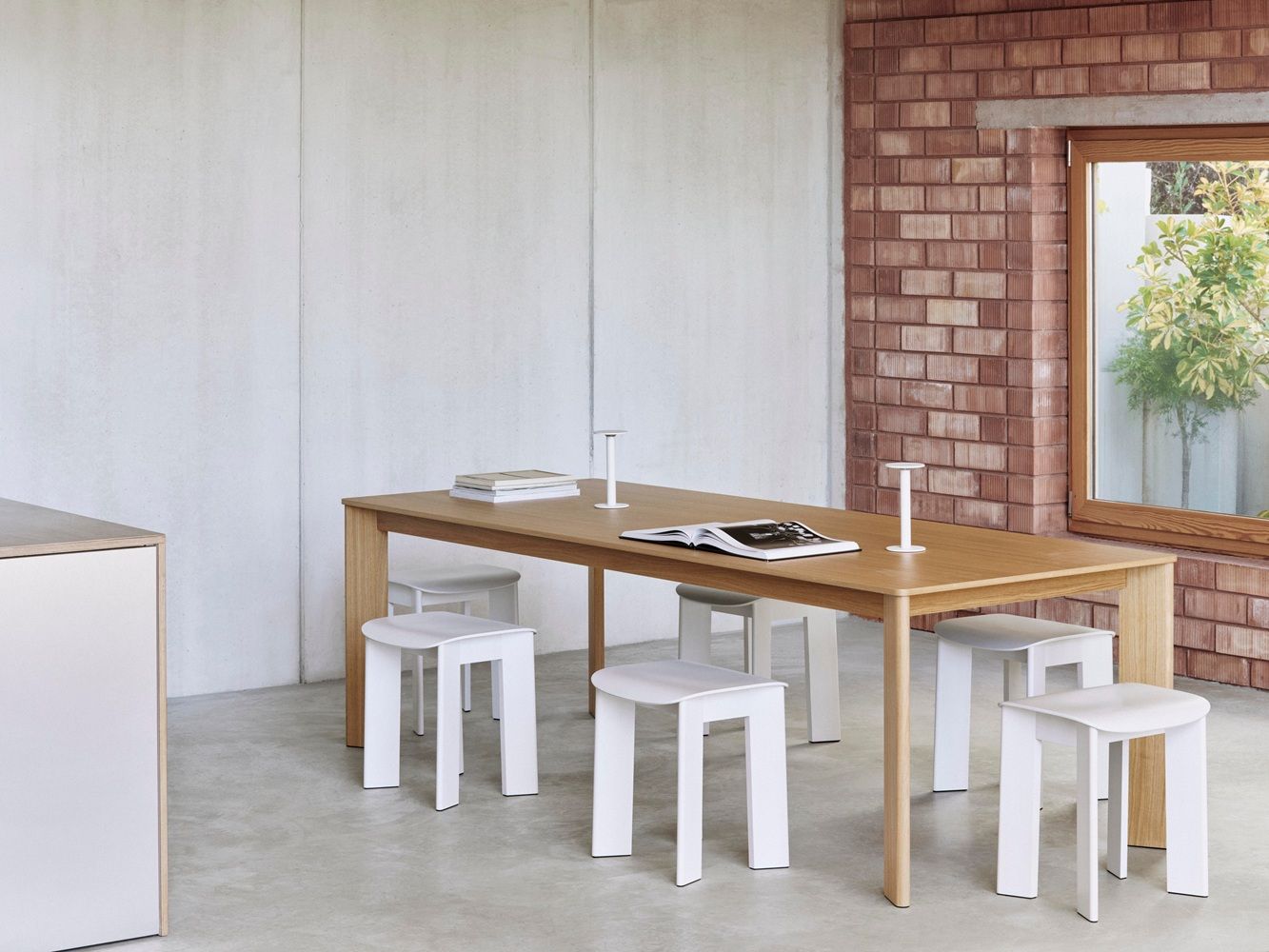Chisel Rectangular table Esstisch Rechteckig Hay