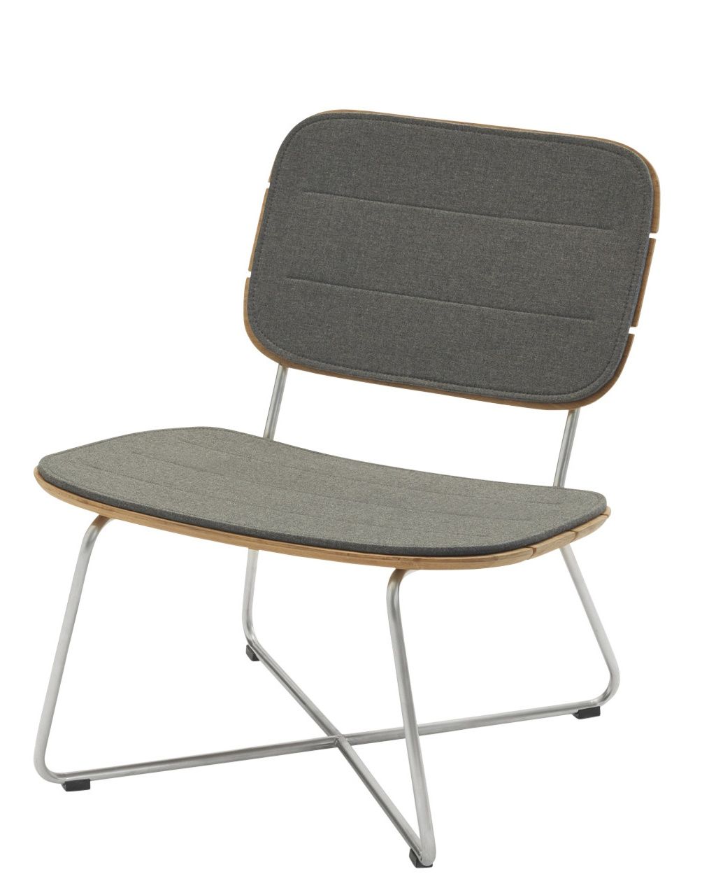 Lilium Lounge Chair Stuhl Sitzkissen Cushion Outdoor Skagerak by Fritz Hansen Charcoal