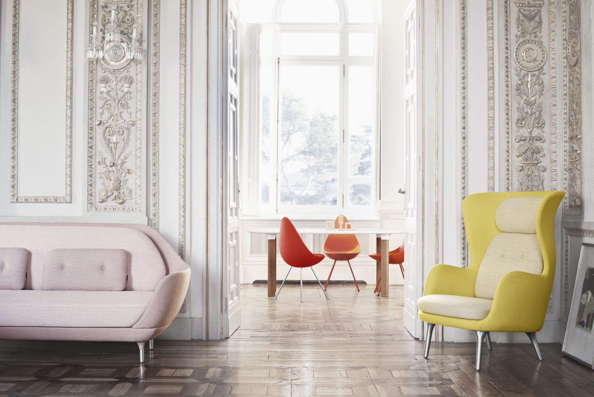 Ro Sessel Holz Fritz Hansen