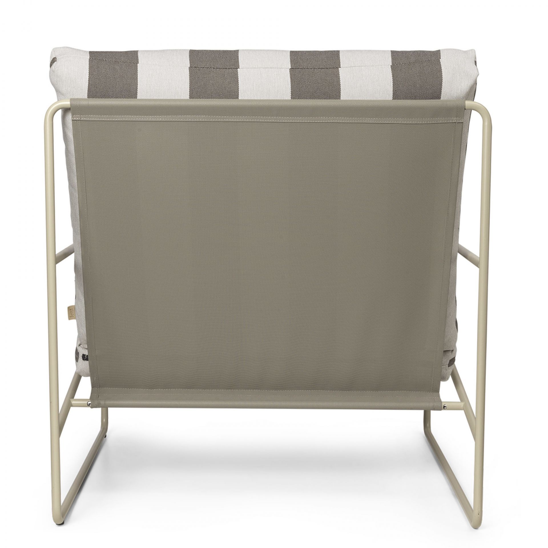 Desert 1- Sitzer Outdoor Sessel Stripes Gestell Cashmere Ferm Living