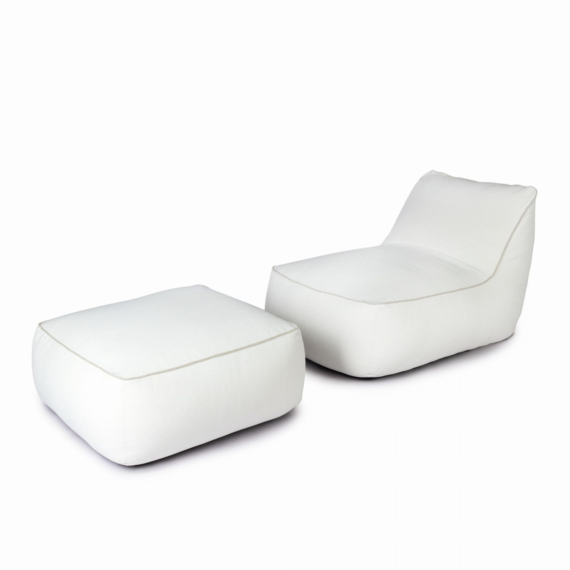 Maliha Lounge Hocker Eckig Outdoor Weishäupl 
