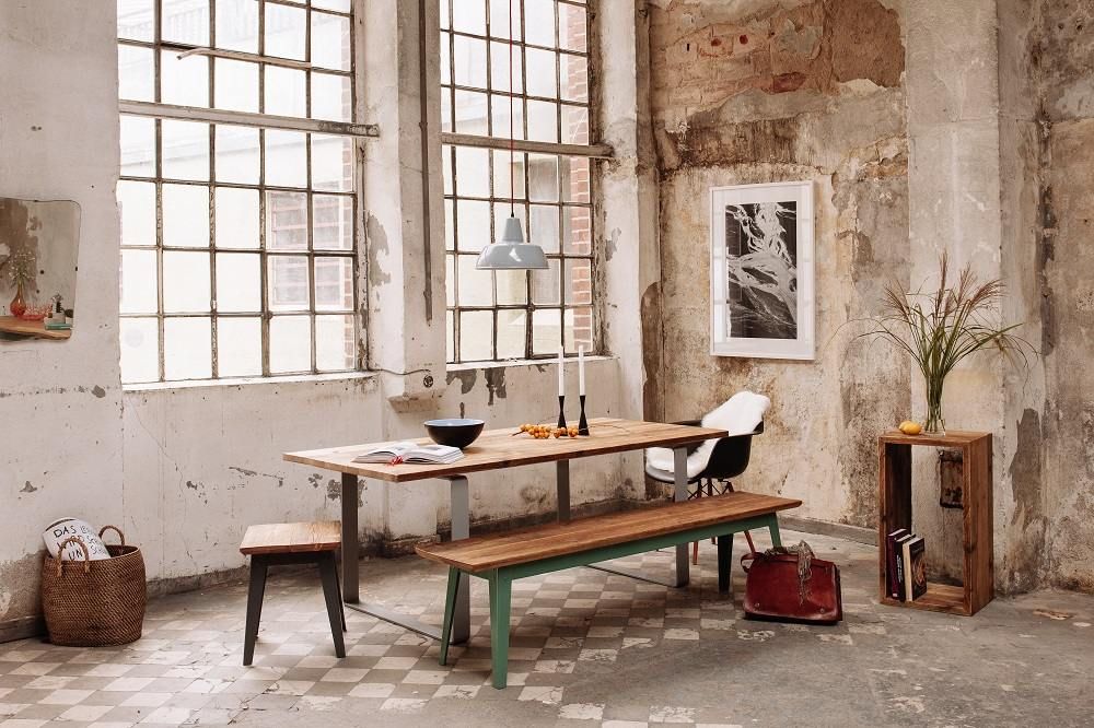 6Grad Hocker Jan Cray Rotorange-Bauholz recycelt