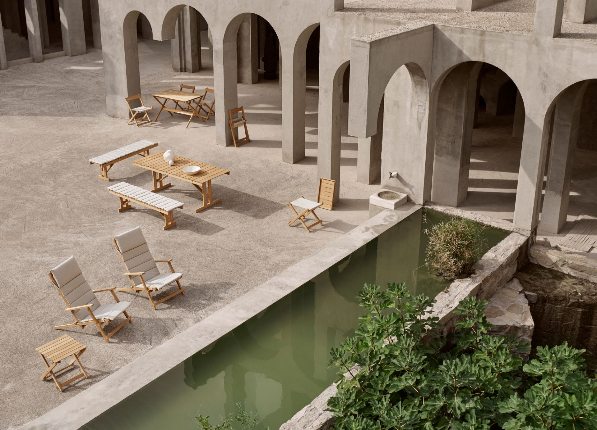 Mogensen Beistelltisch Outdoor Carl Hansen & Søn