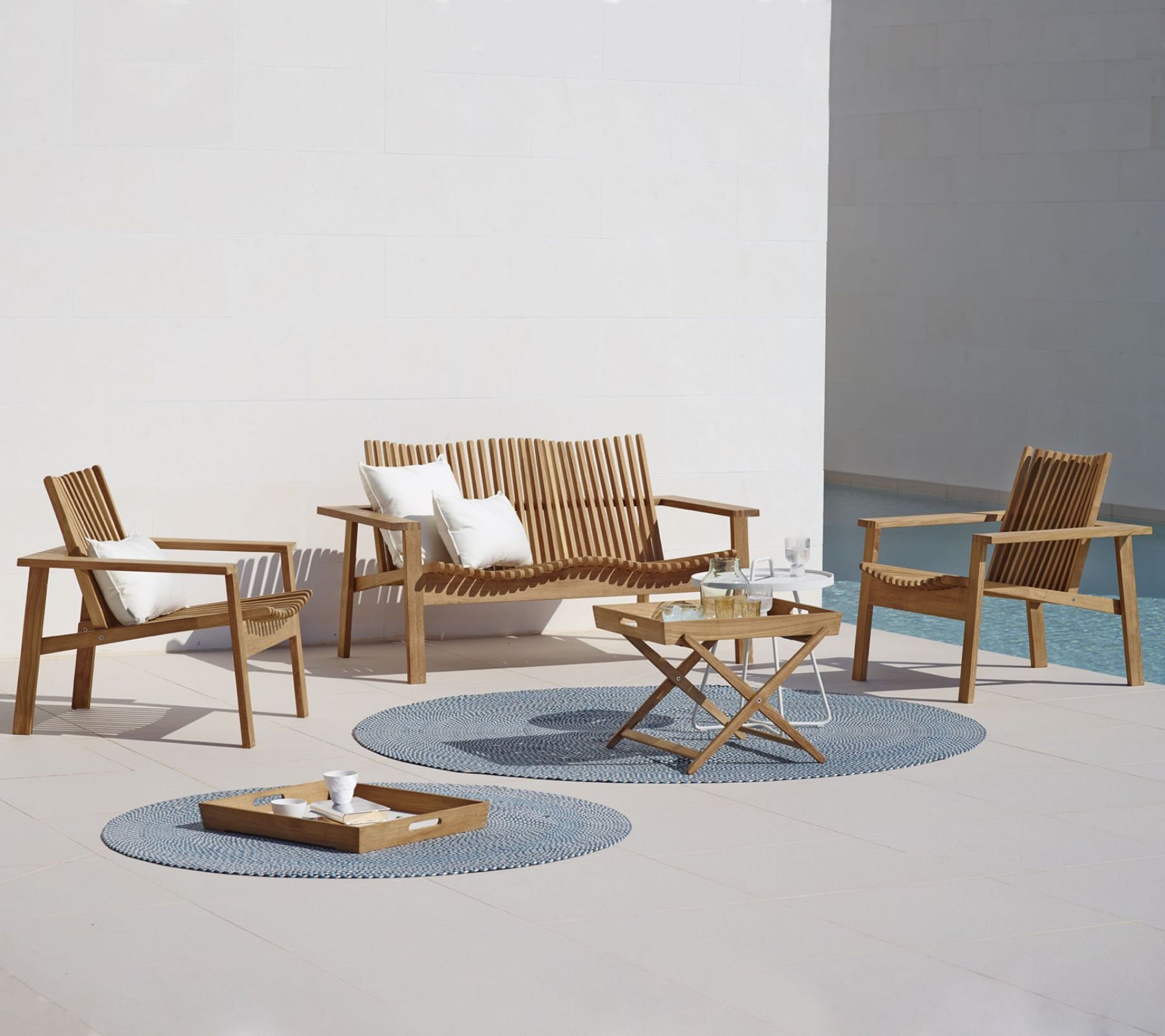 Amaze Outdoor 2-Sitzer Sofa Stapelbar Cane-Line