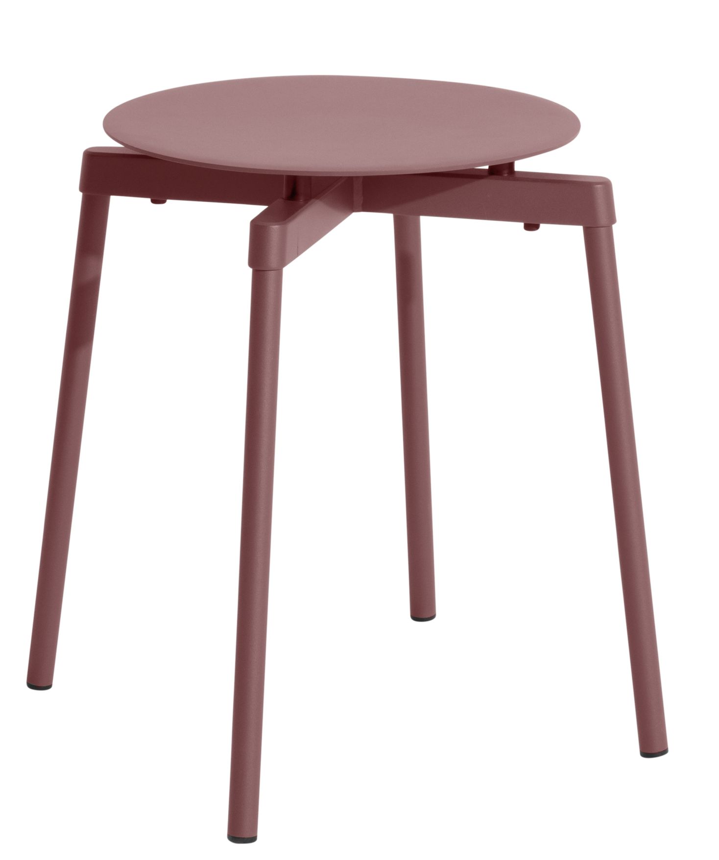 Fromme Stool Hocker Petite Friture Braunrot