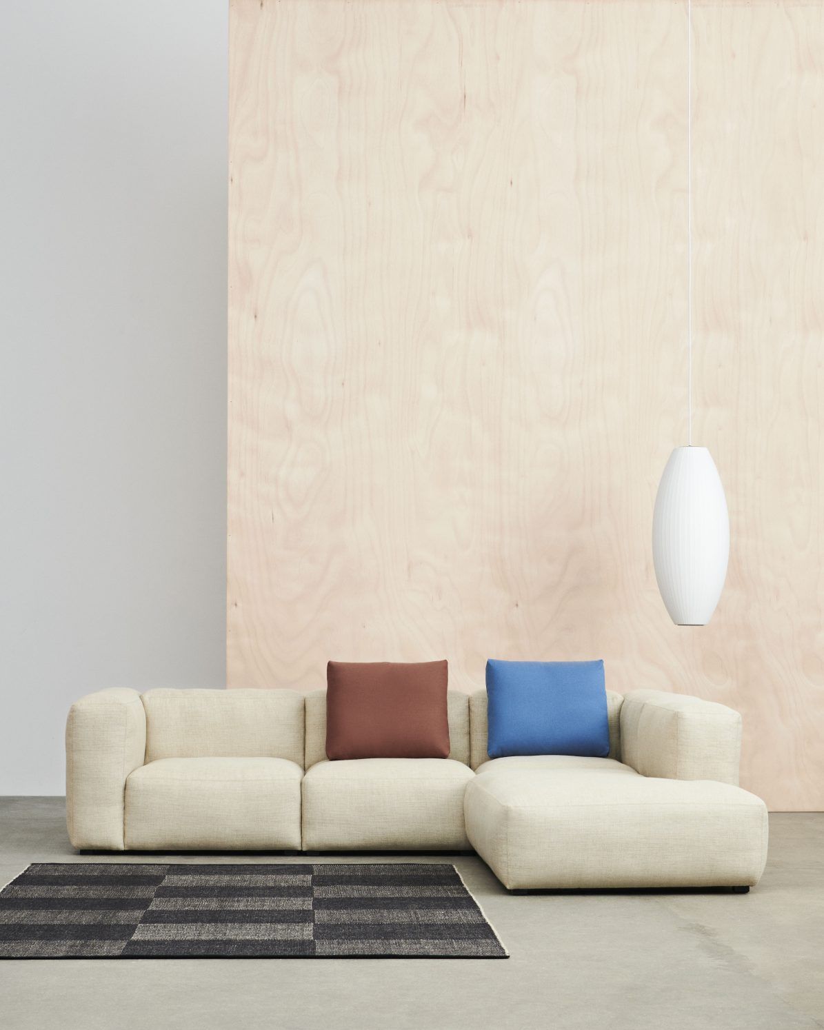 Mags Soft Sofa Corner Combination 2 Armlehne rechts Hay