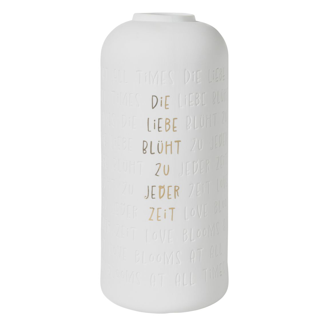 "Die Liebe Blüht zu Jeder Zeit" Hochzeit Vase Räder 