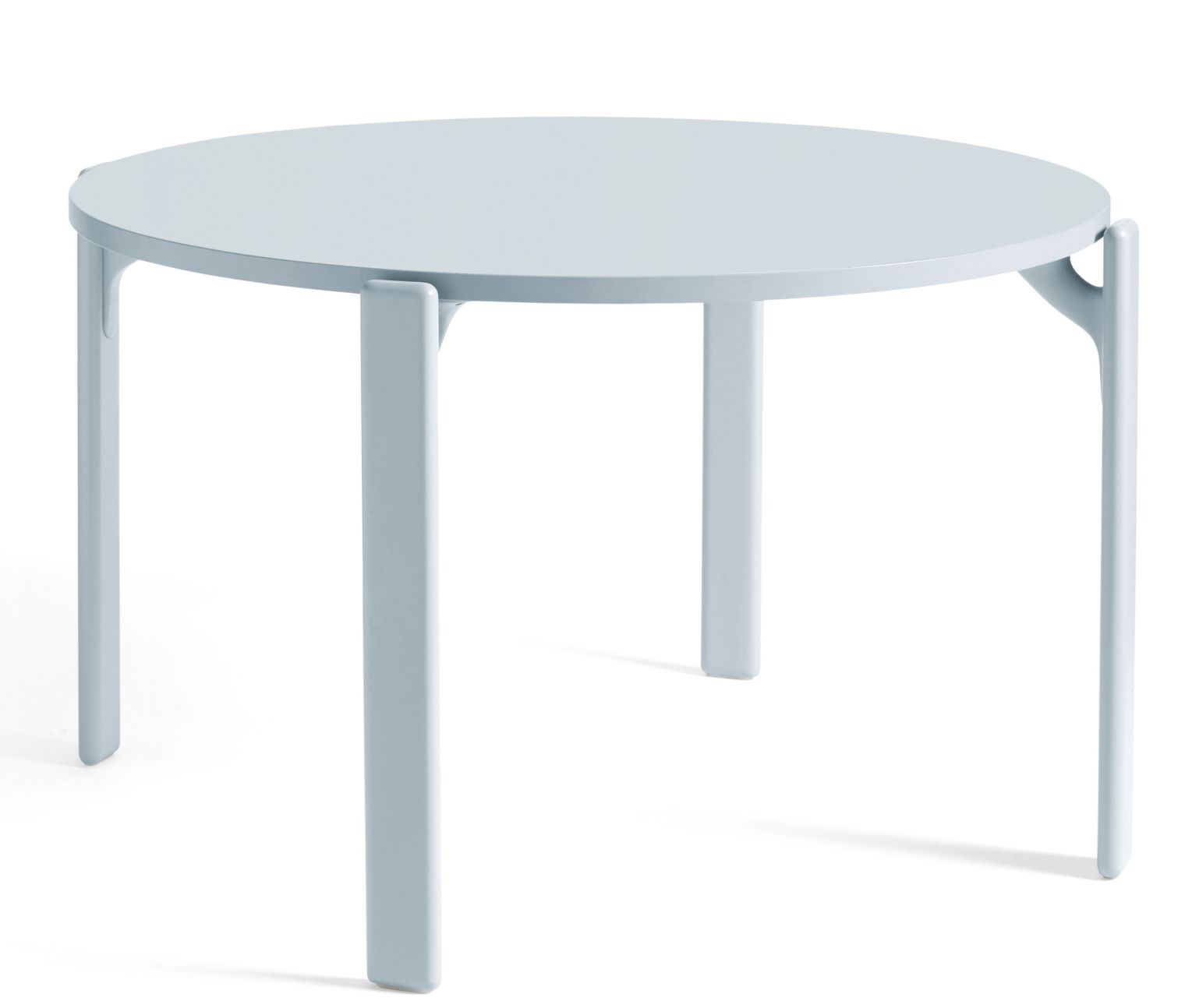 Rey Table Tisch Hay Schieferblau wasserbasierter Lack / Laminat Gull