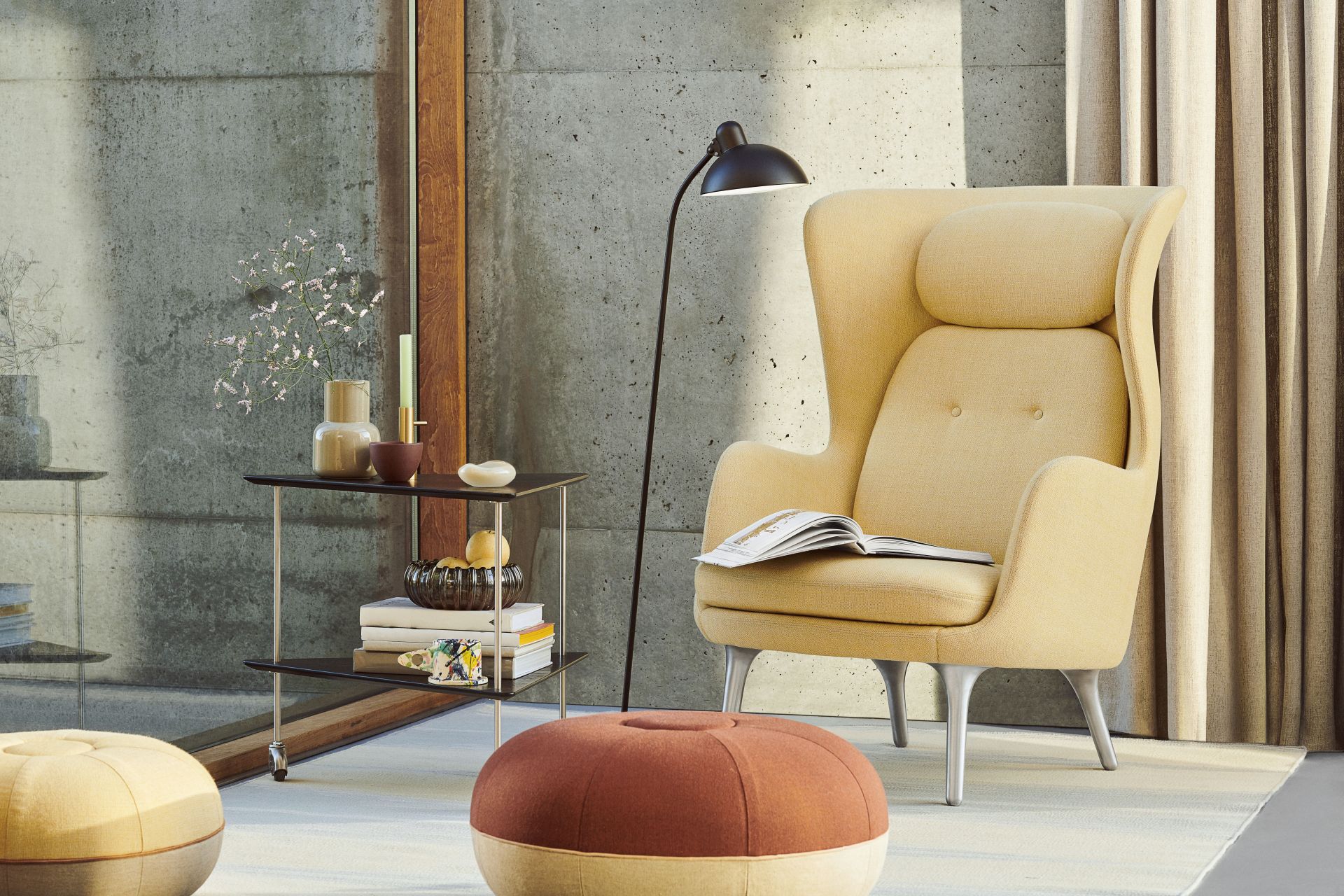 Ro Sessel Holz Fritz Hansen