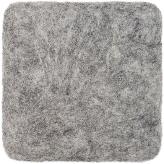 Mono Rechteckig Filzteppich 180 x 260 cm myfelt Carl (grau meliert)