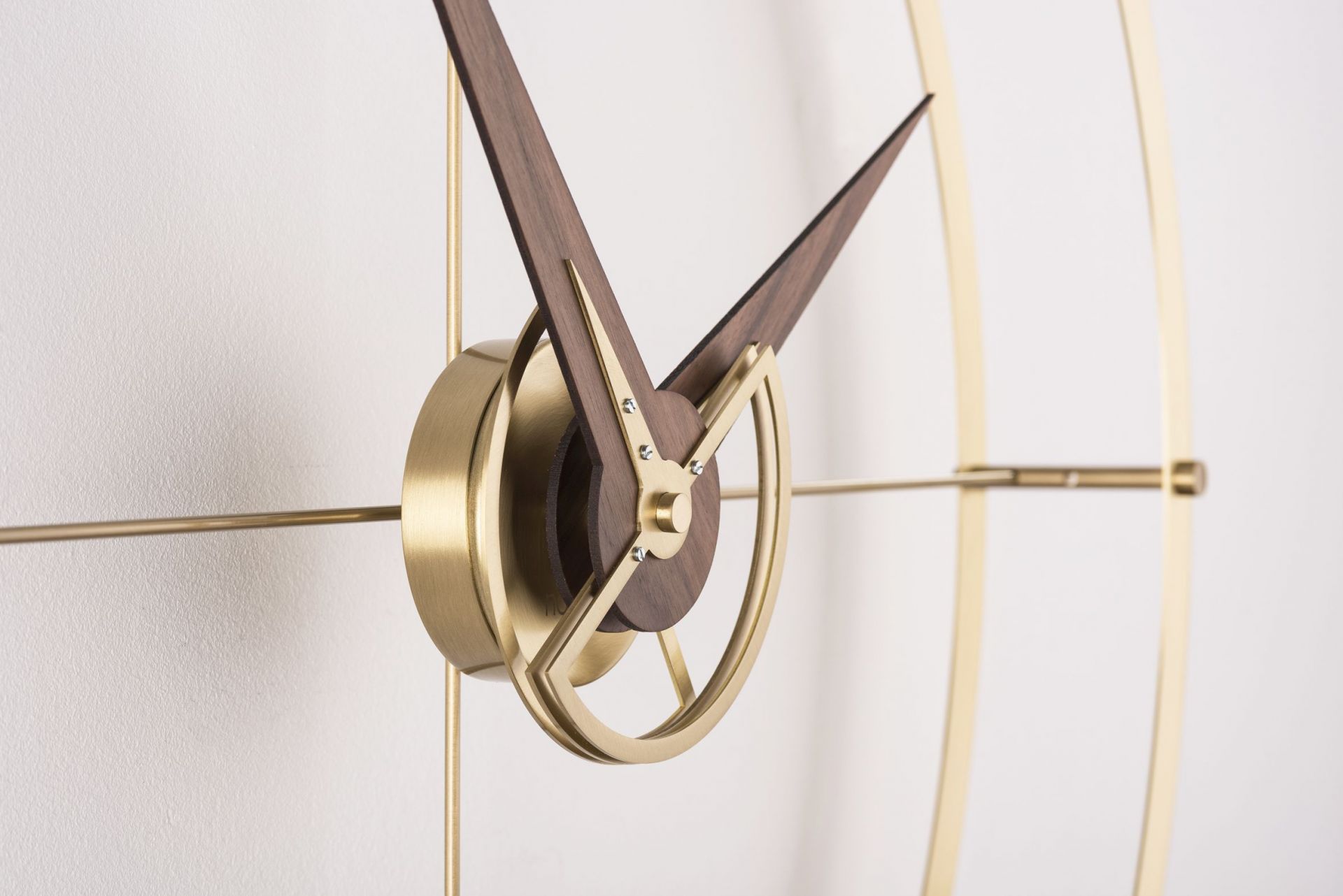 Doble O Premium Gold Uhr Ø70cm Nomon
