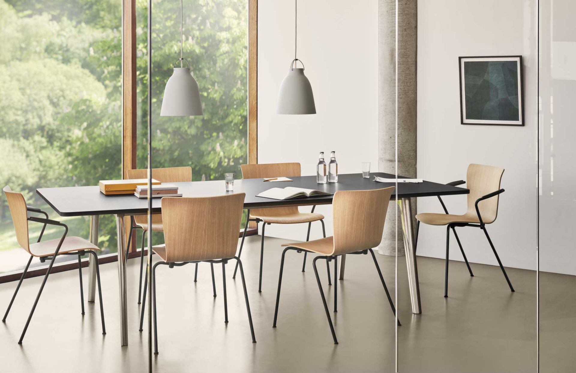 Caravaggio P1 Matt Pendelleuchte - matt Hellgrau 16,5 cm Fritz Hansen EINZELSTÜCK