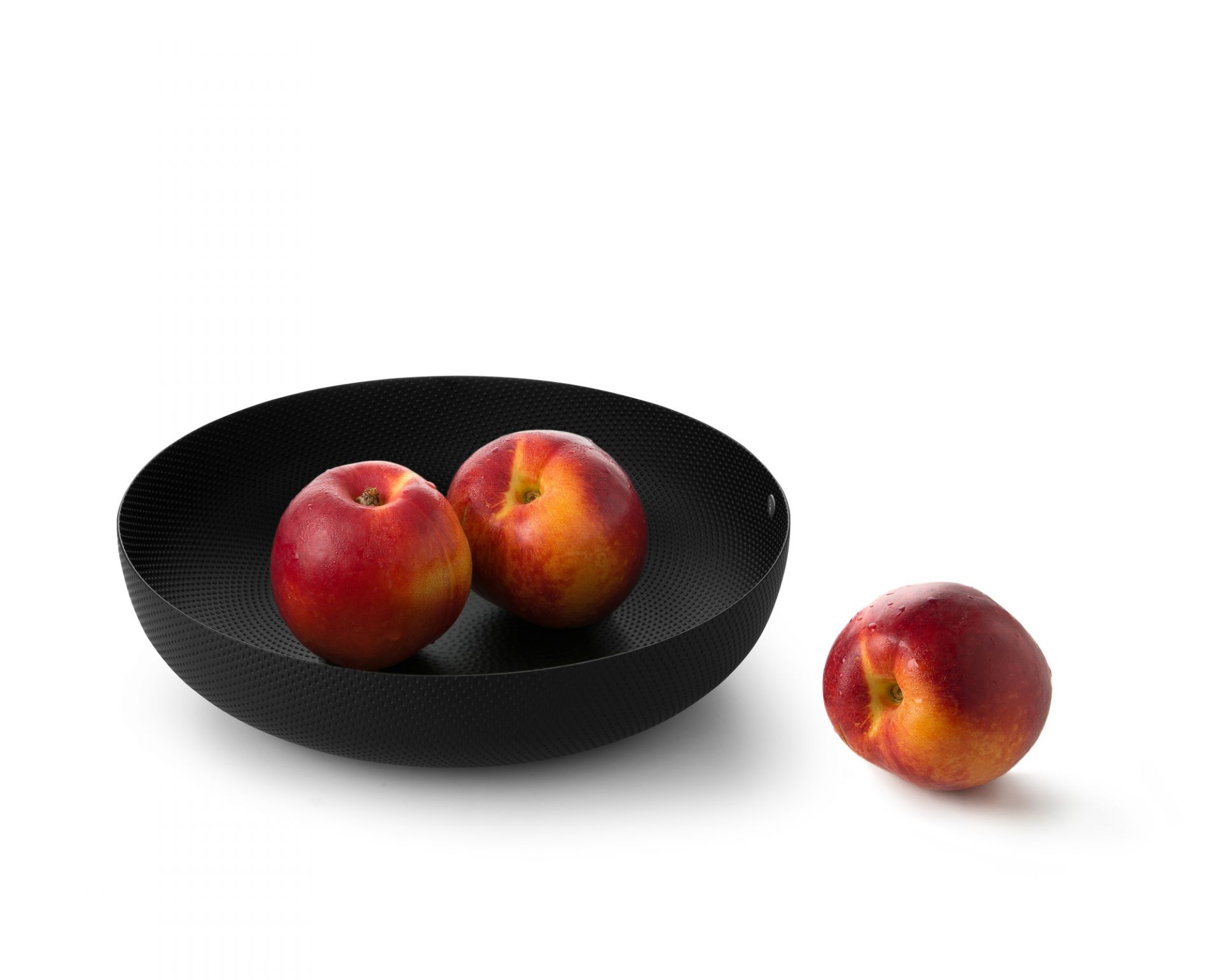 JM17/21 BT Runde Obstschale Schwarz Alessi EINZELSTÜCK