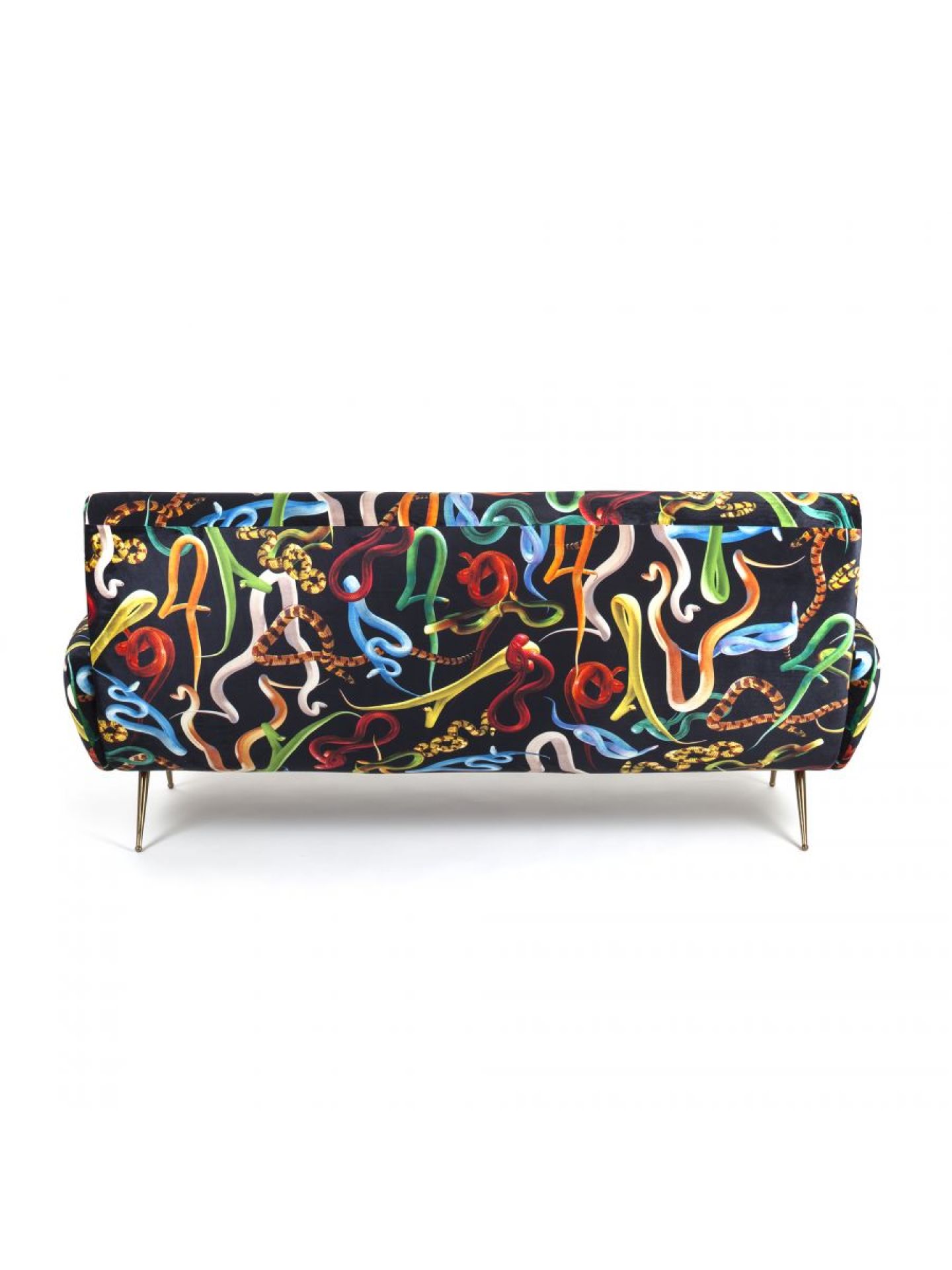 Toiletpaper 3-Sitzer-Sofa Snakes Seletti 