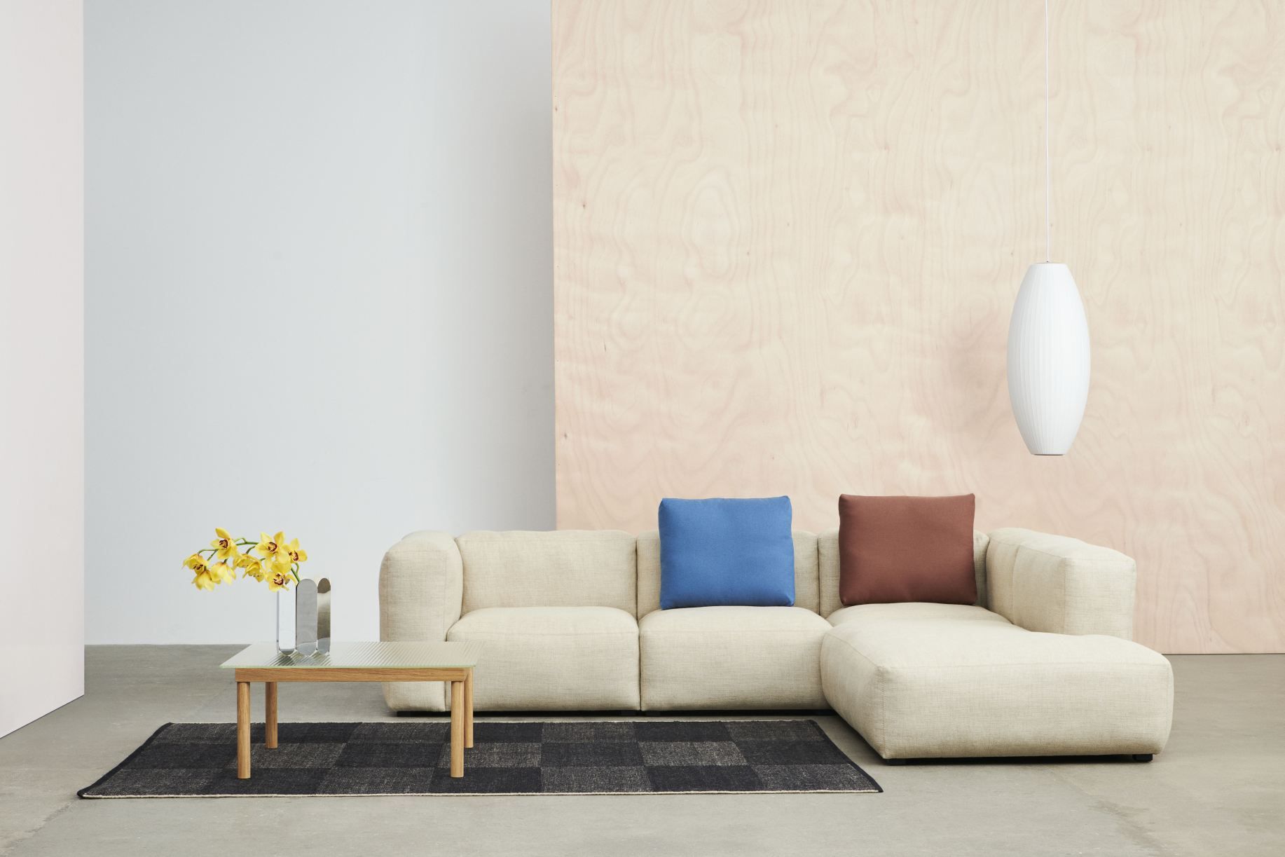 Mags Soft Sofa Corner Combination 2 Armlehne links Hay 
