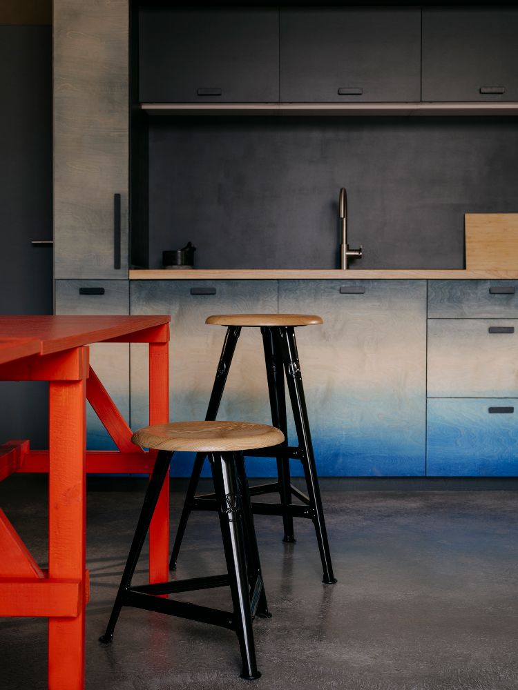 Schemel - Model I 75 cm Barhocker Rowac 