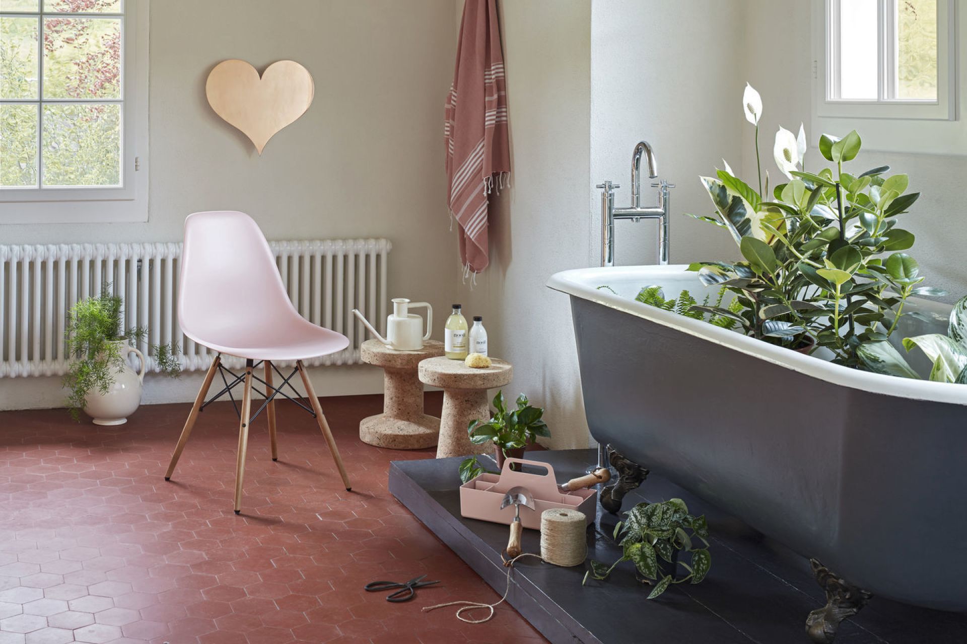 Eames Plastic Side Chair DSW Stuhl Vitra