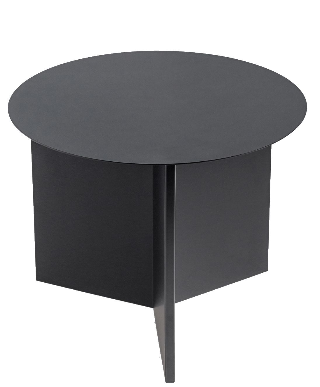 Slit Table Round Rund Beistellltisch Hay