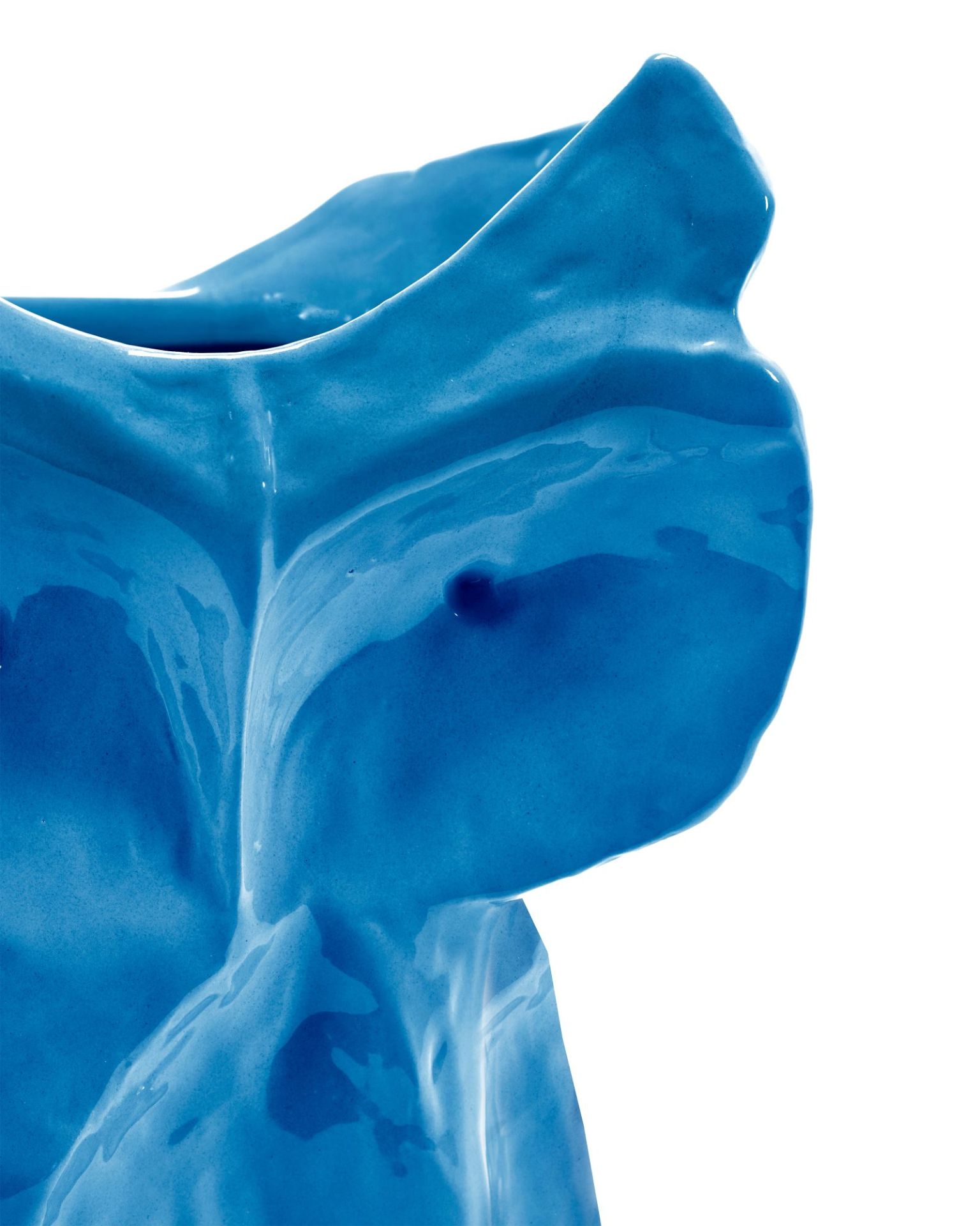Eule Vase S Blau Serax