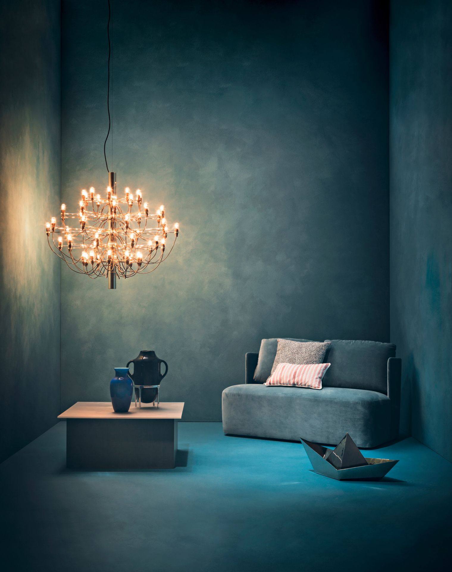 2097/30 LED Kronleuchter Flos