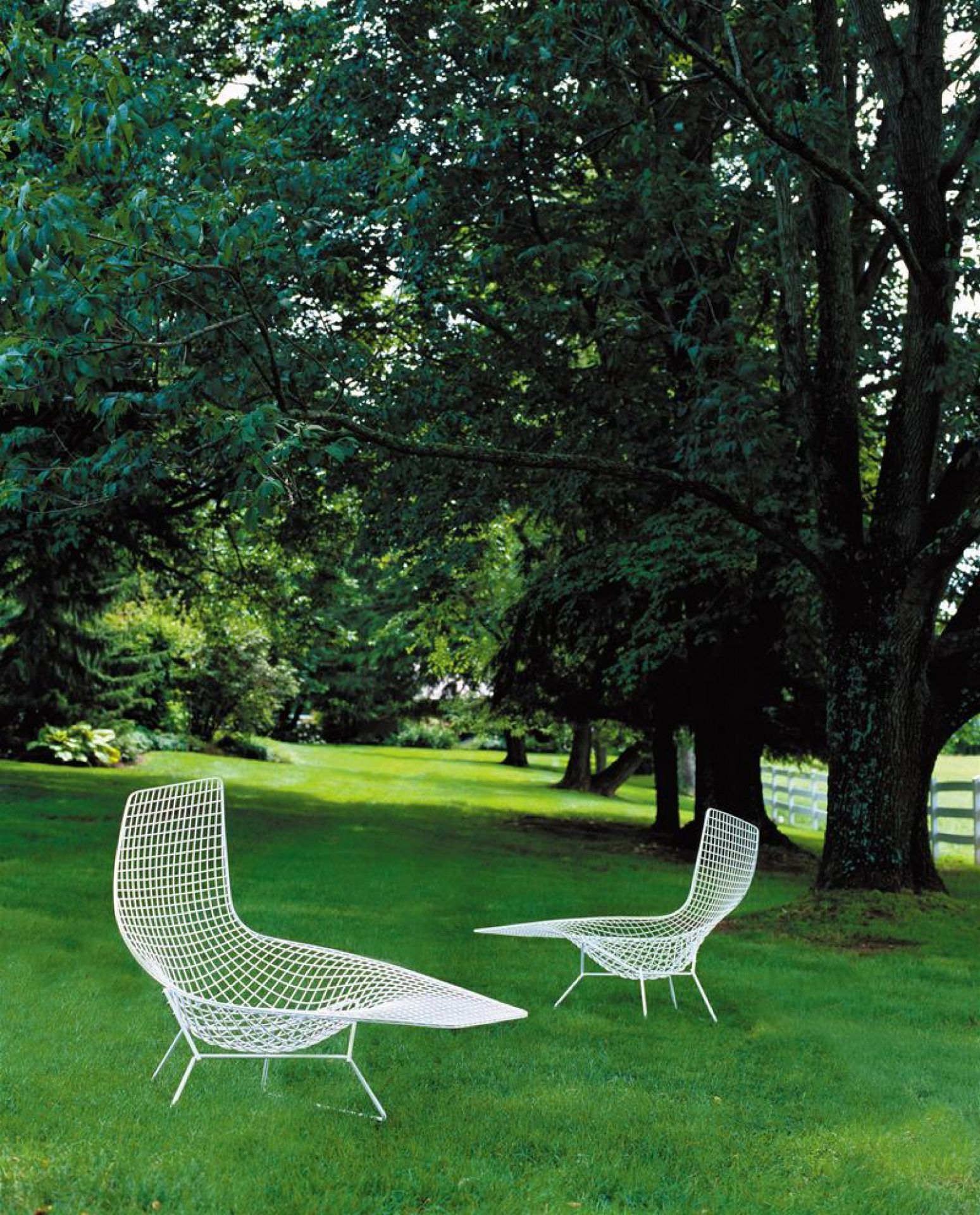 Bertoia Asymmetrischer Liegesessel OUTDOOR Knoll International