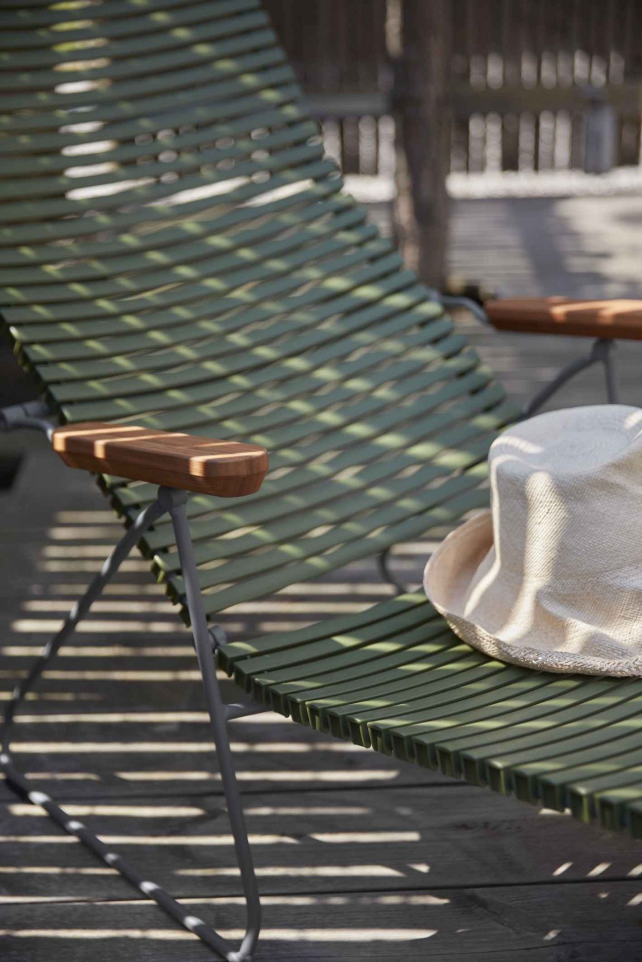 Click Sunlounger Outdoor Sonnenliege Houe Schwarz
