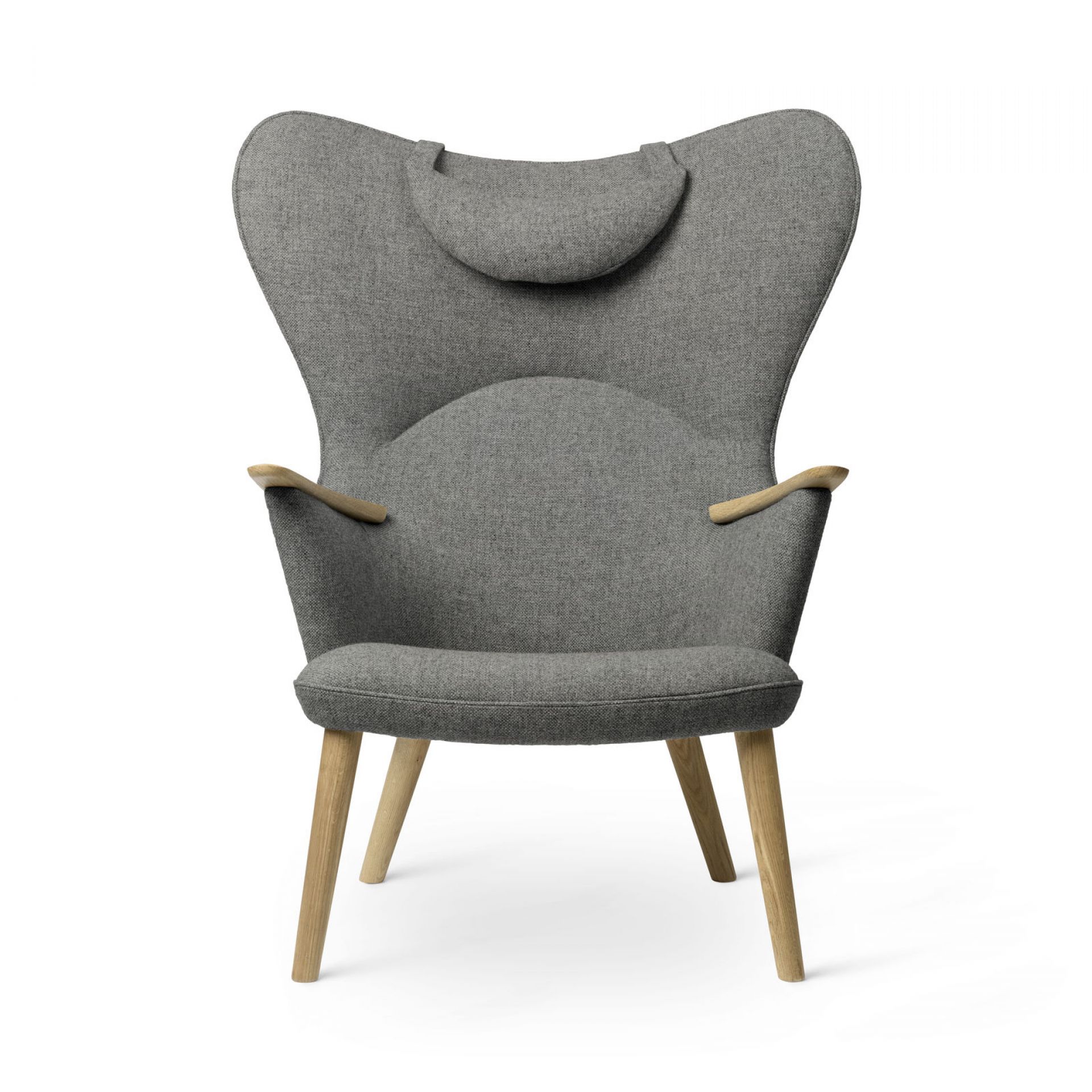 CH78 Mama Bear Lounge Sessel Fiord 0151 Carl Hansen & Søn