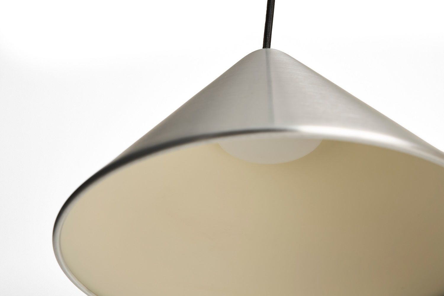 Compass Pendant 260 Pendelleuchte Aluminium brushed Hay
