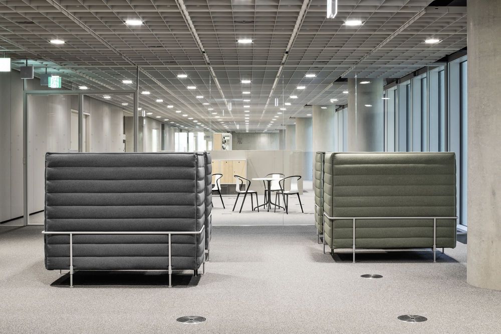 Alcove Drei-Sitzer Sofa Vitra