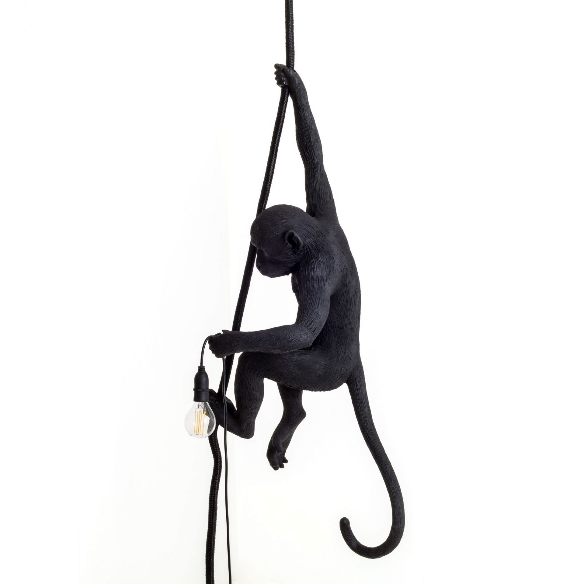 Monkey Lamp Black Pendelleuchte Seletti EINZELSTÜCK