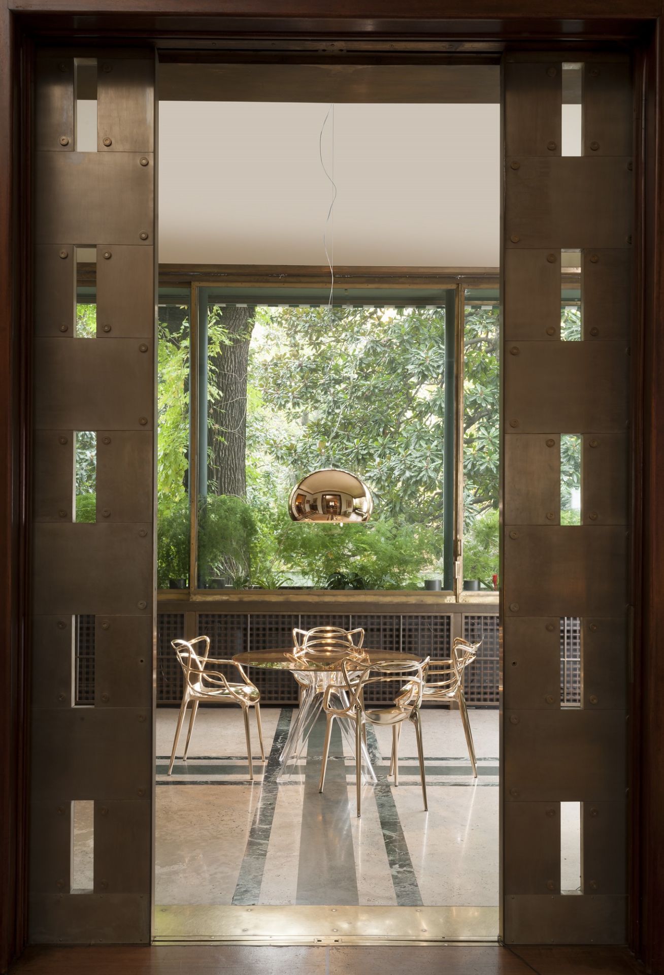 Fly FL/Y Pendelleuchte Metallic Kartell-verchromt