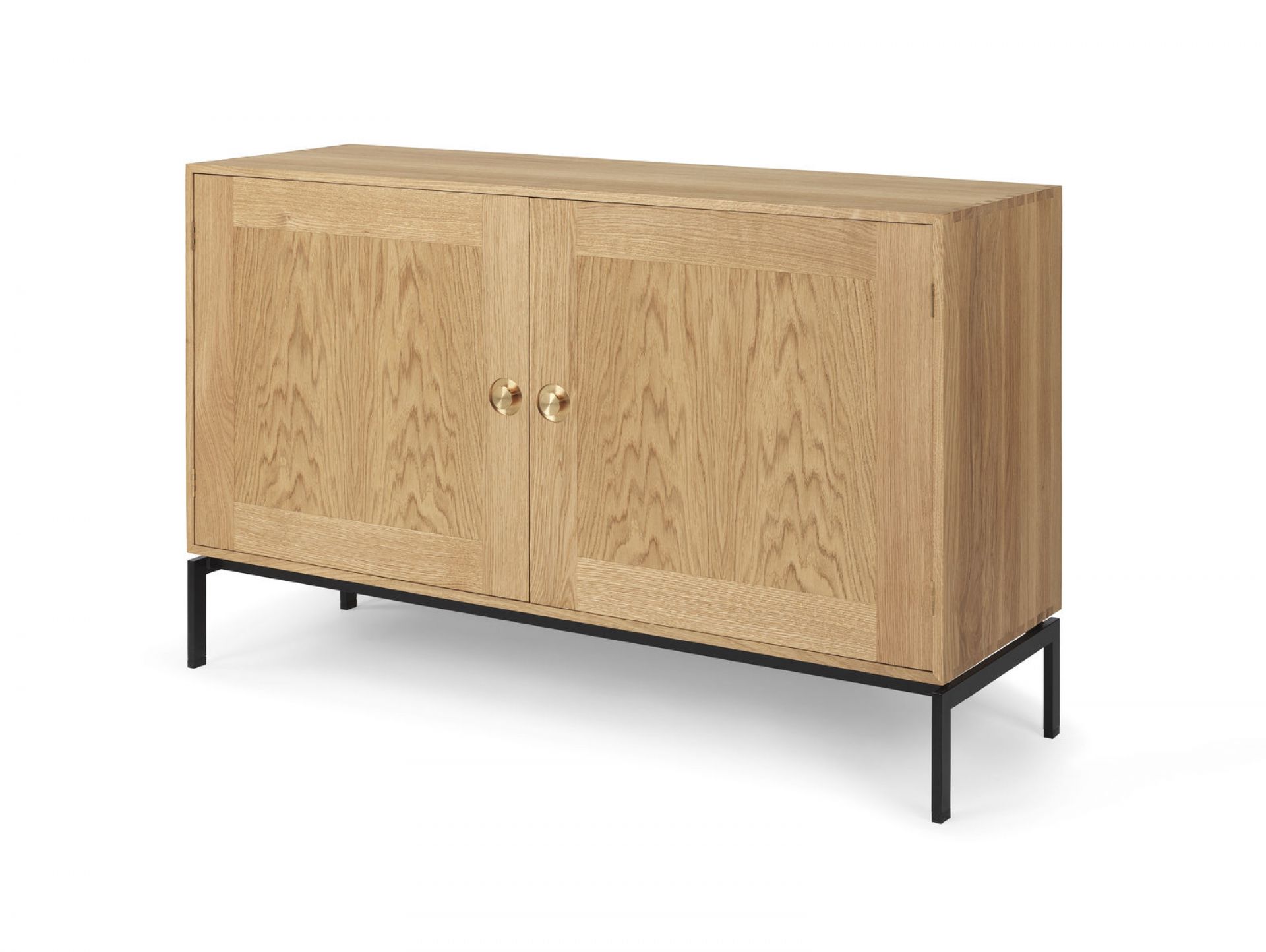 FK63 Bücherregal System Horizontal 36 cm mit Türen & Beine Carl Hansen & Søn