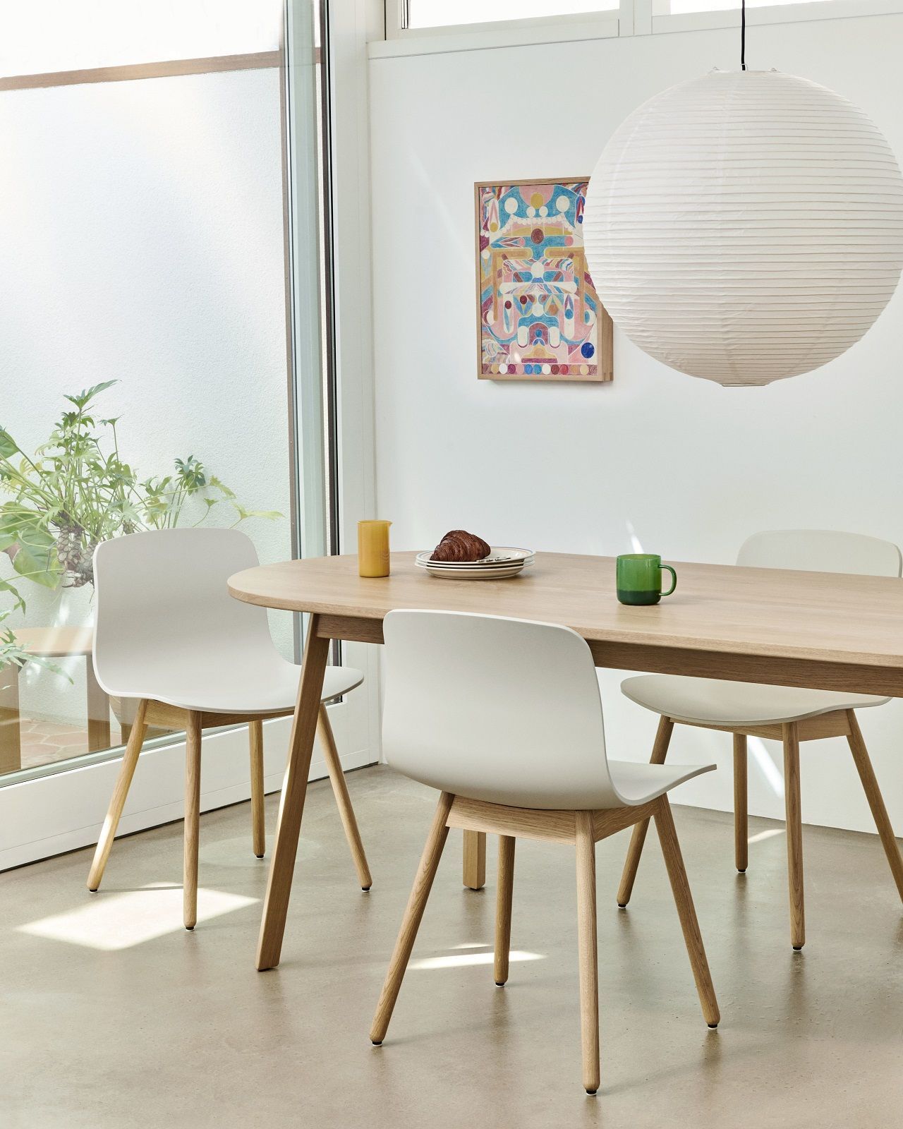 Triangle Leg Table Esstisch Hay Triangle Leg Table Esstisch Hay