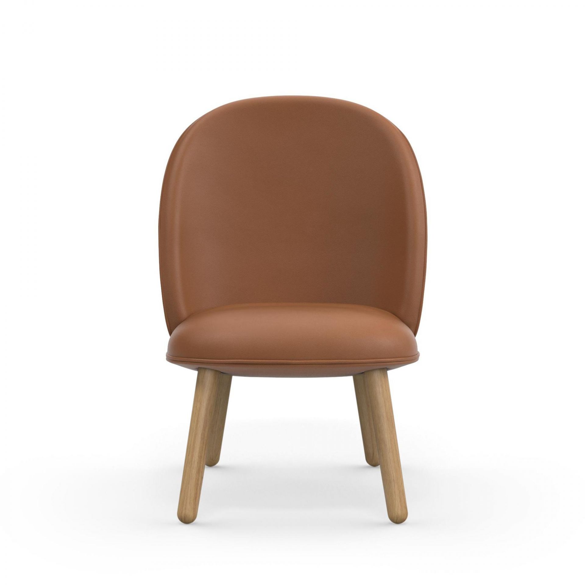 Ace Lounge Sessel Eiche Normann Copenhagen Ultra Leather