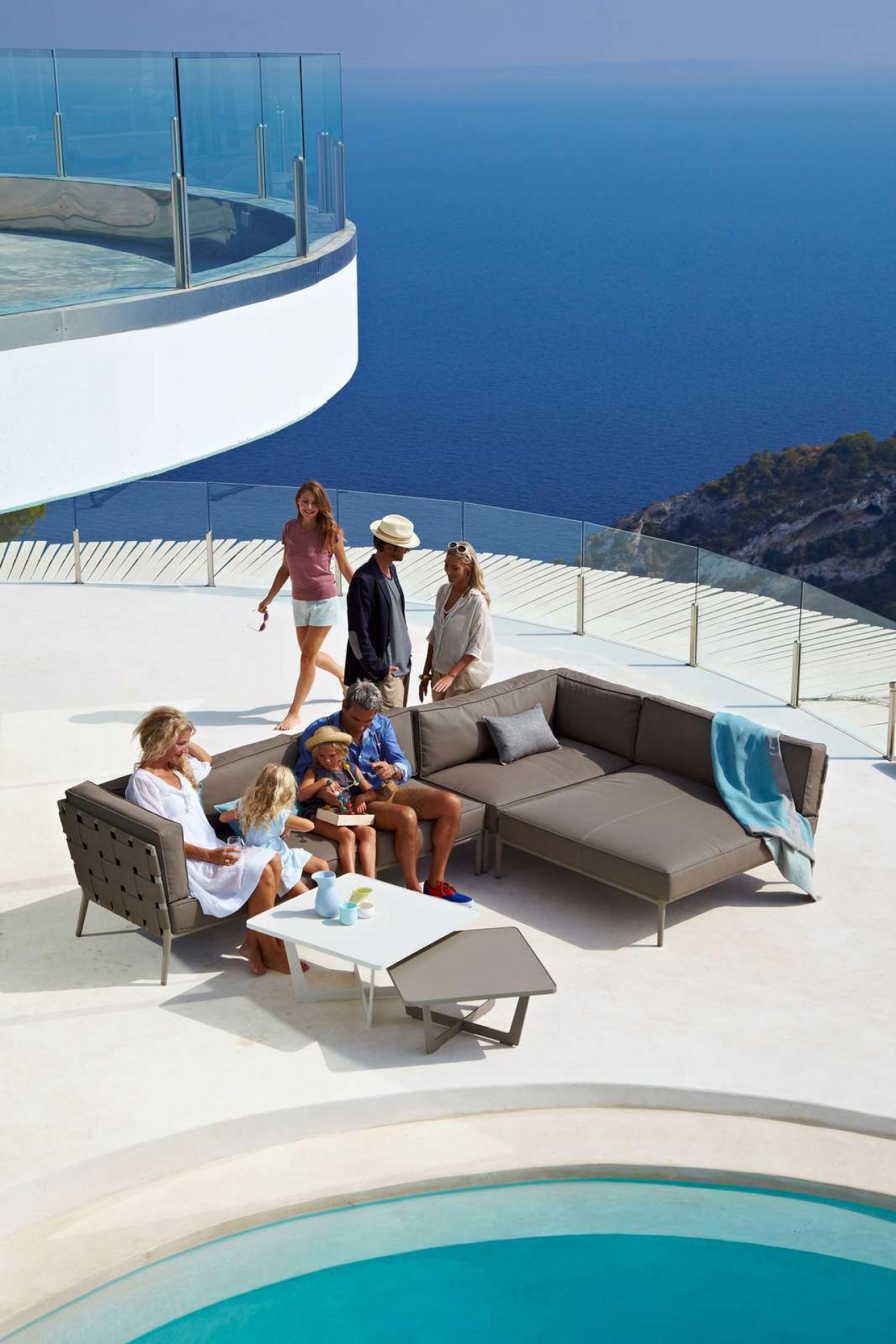 Conic Outdoor Daybed Schlafsofa Modul Cane-Line
