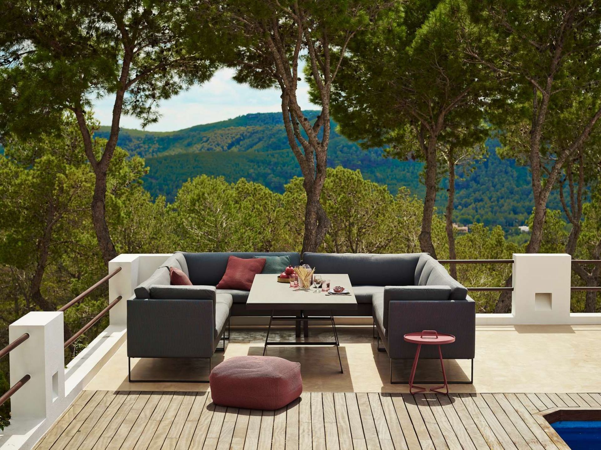 Flex Outdoor Sofa 2-Sitzer rechts Cane-Line
