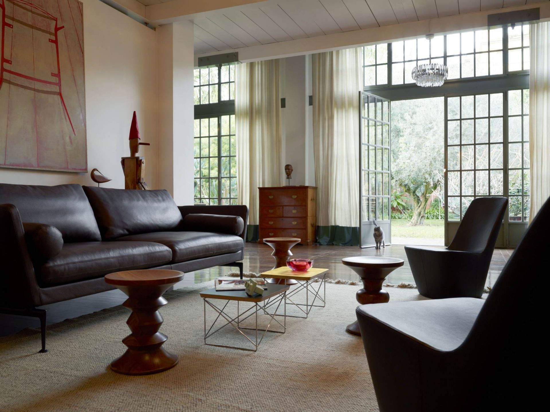 Occasional LTR Beistelltisch Eiche dunkel massiv Vitra