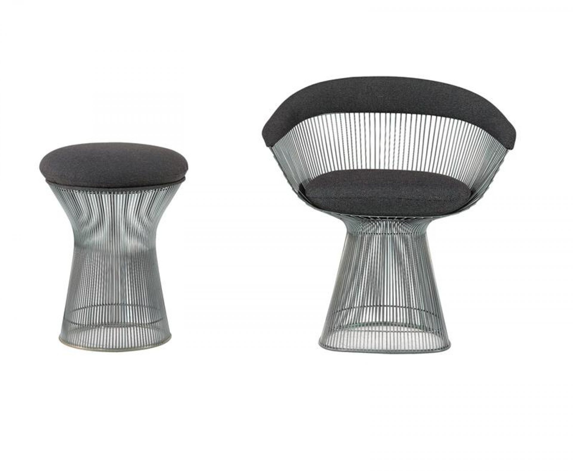 Platner Sitzhocker Knoll International