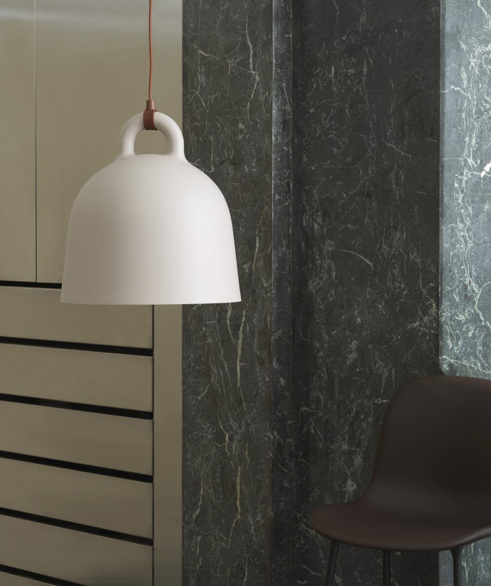 Bell Lamp Hängeleuchte Normann Copenhagen Sand Ø 35 cm