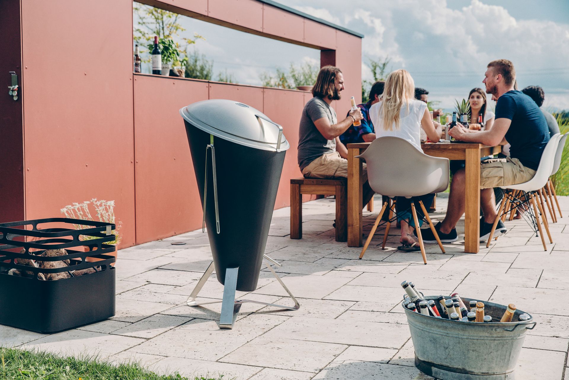 Cone Holzkohlegrill / Feuerkorb höfats