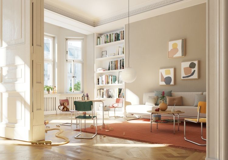 S 43 K Kinderstuhl Freischwinger Thonet