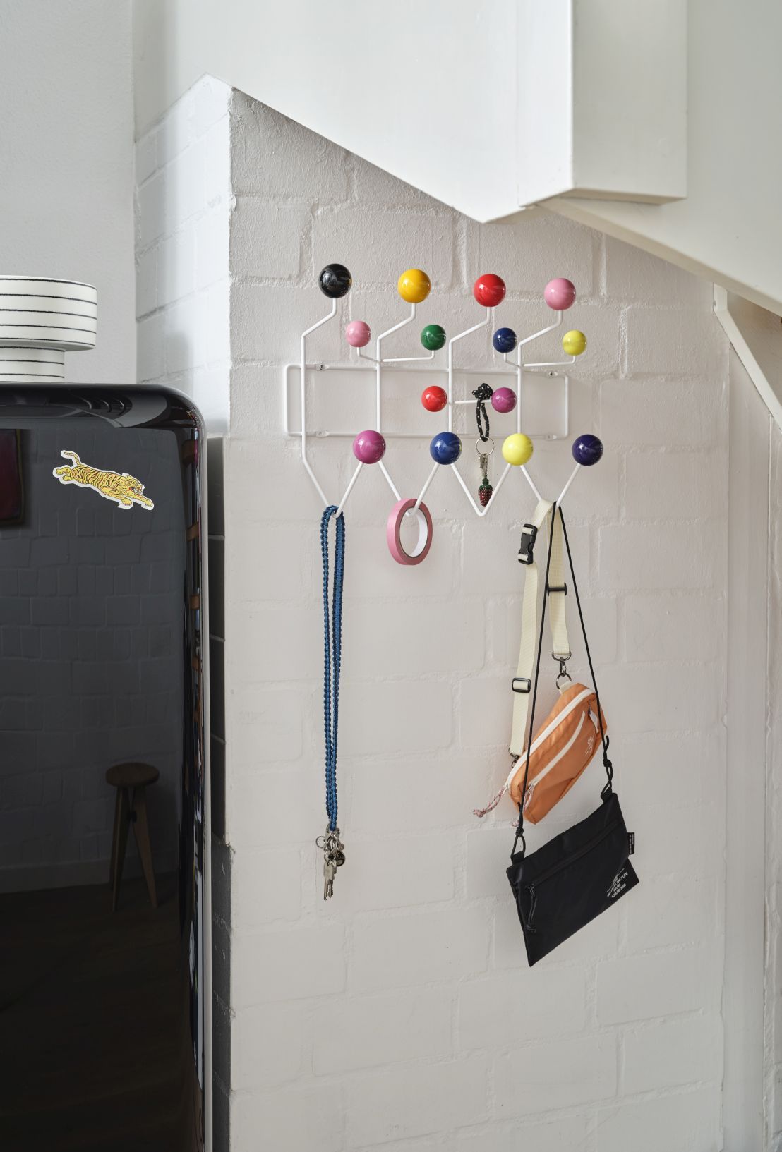 Eames Hang it all Garderobe mehrfarbig Vitra EINZELSTÜCK